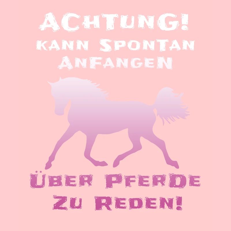 Pferde Reiterin Lustiger Spruch
