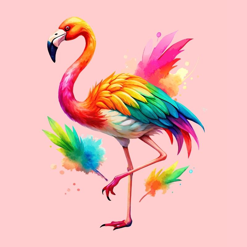 Flamingo Pride Back