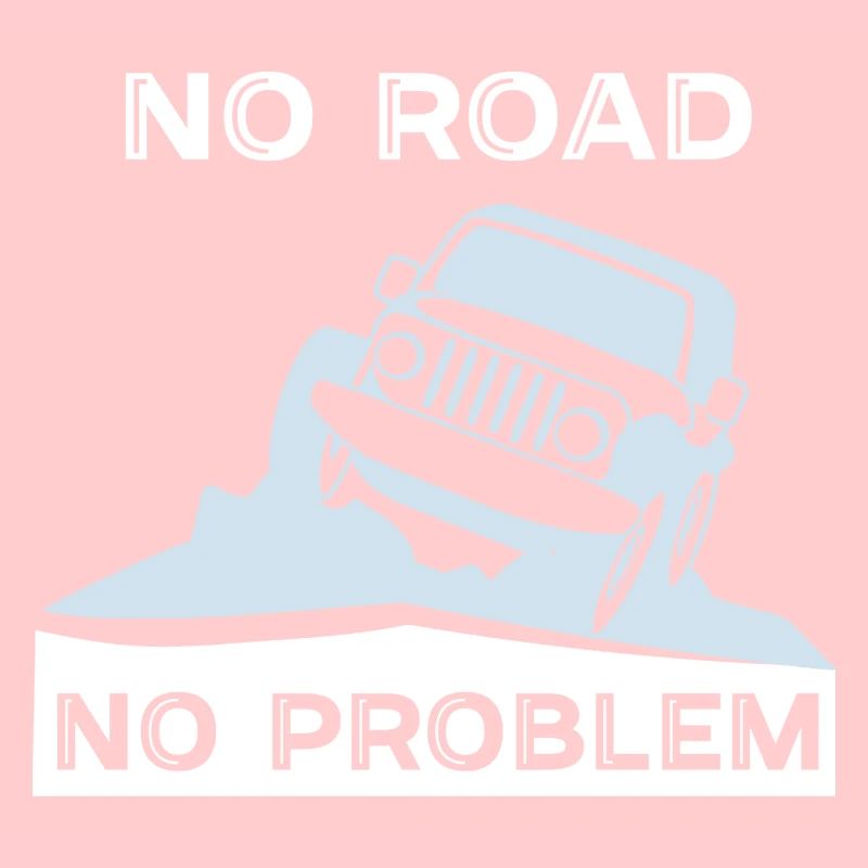 No road No problem SUV gift