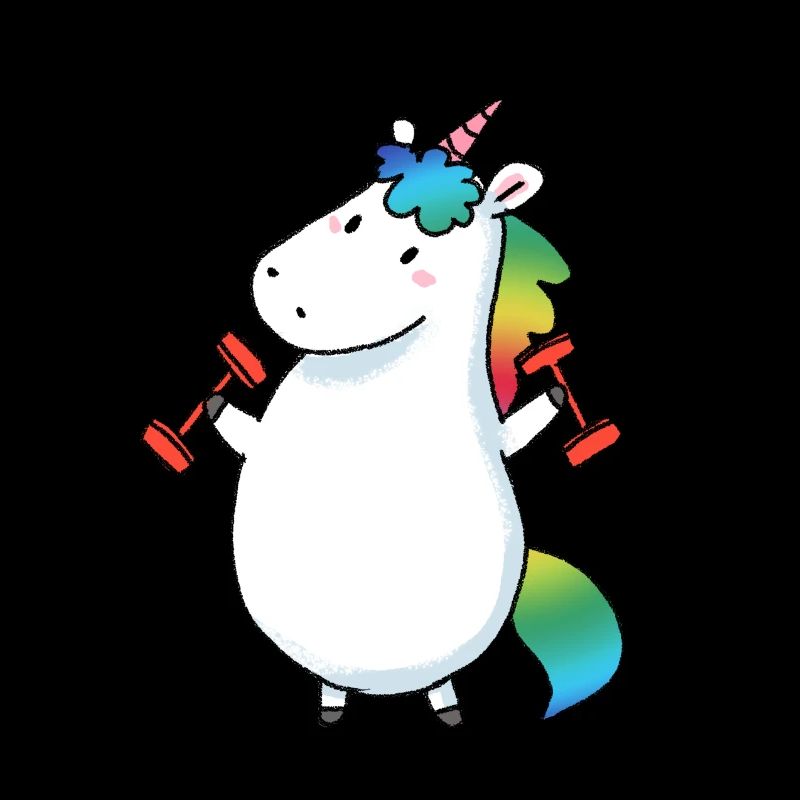 Thick unicorn shirt