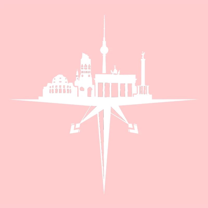 Berlin skyline compass