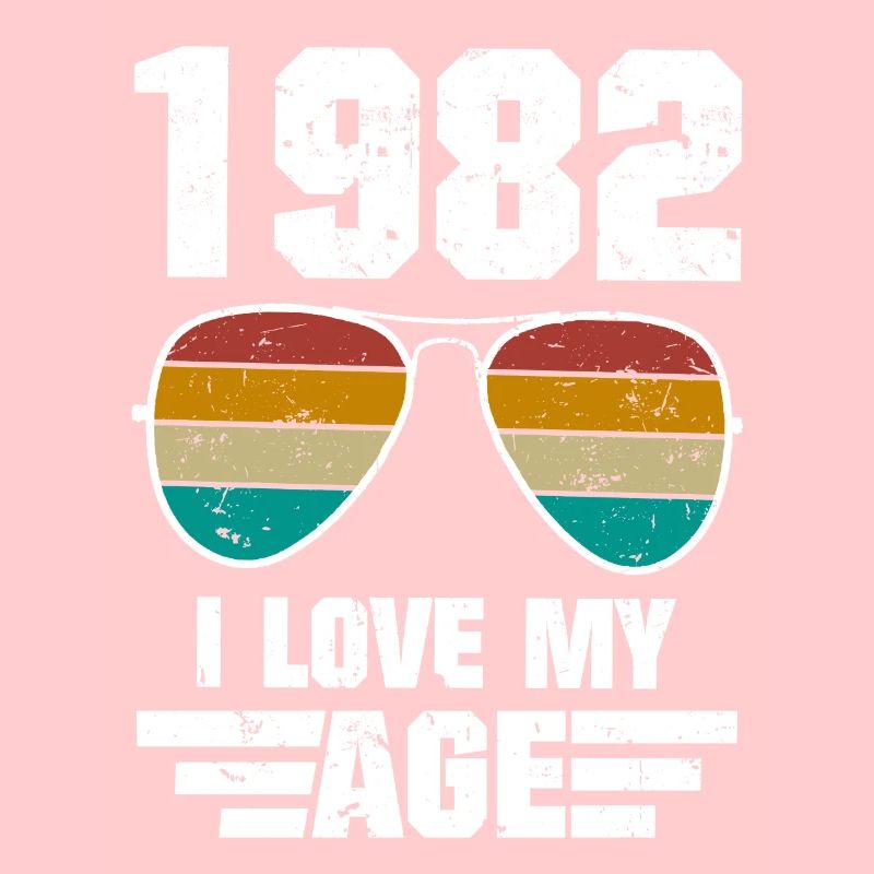 Geburtstag Retro Brille 1982 Geboren Geschenk