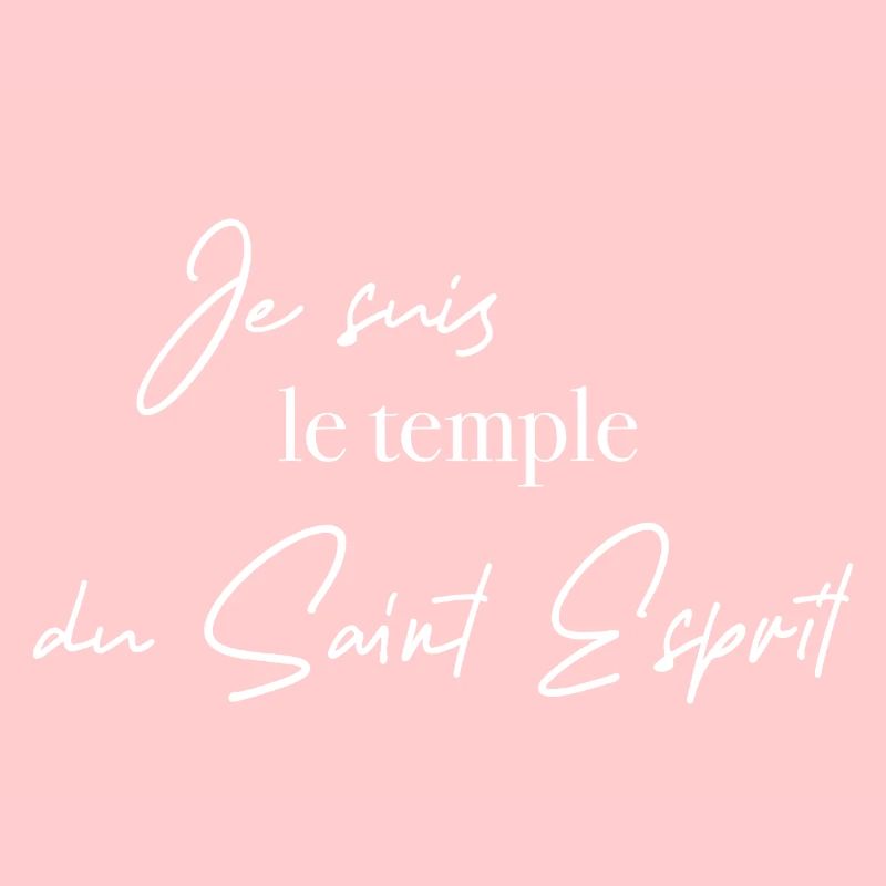 Je suis le temple du Saint Espriit