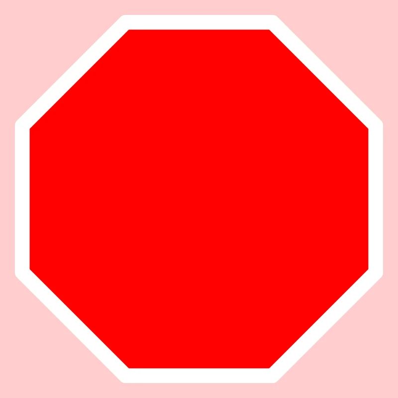 Stopschild Vorlage + DEIN TEXT