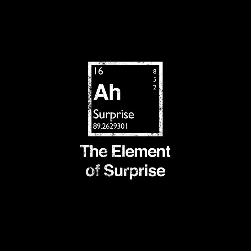 Das Element der Überraschung