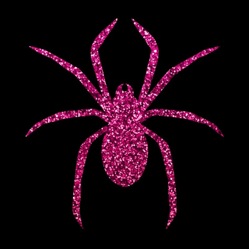 Glitter spider Halloween