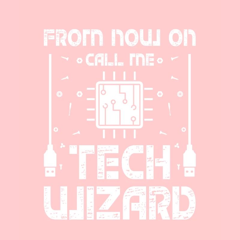 Call Me Tech Wizard Funny IT Support Computer