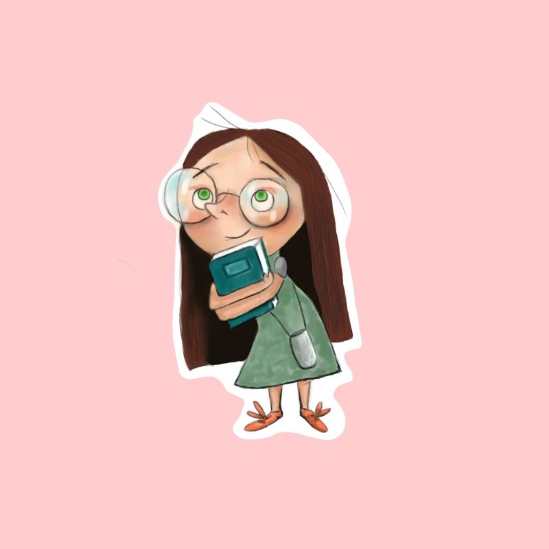 Buch, Bücher, kleines Mädchen mit einem Buch