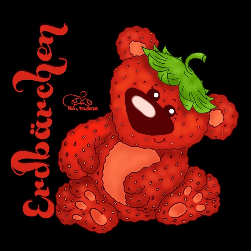 Erdbärchen mit Text