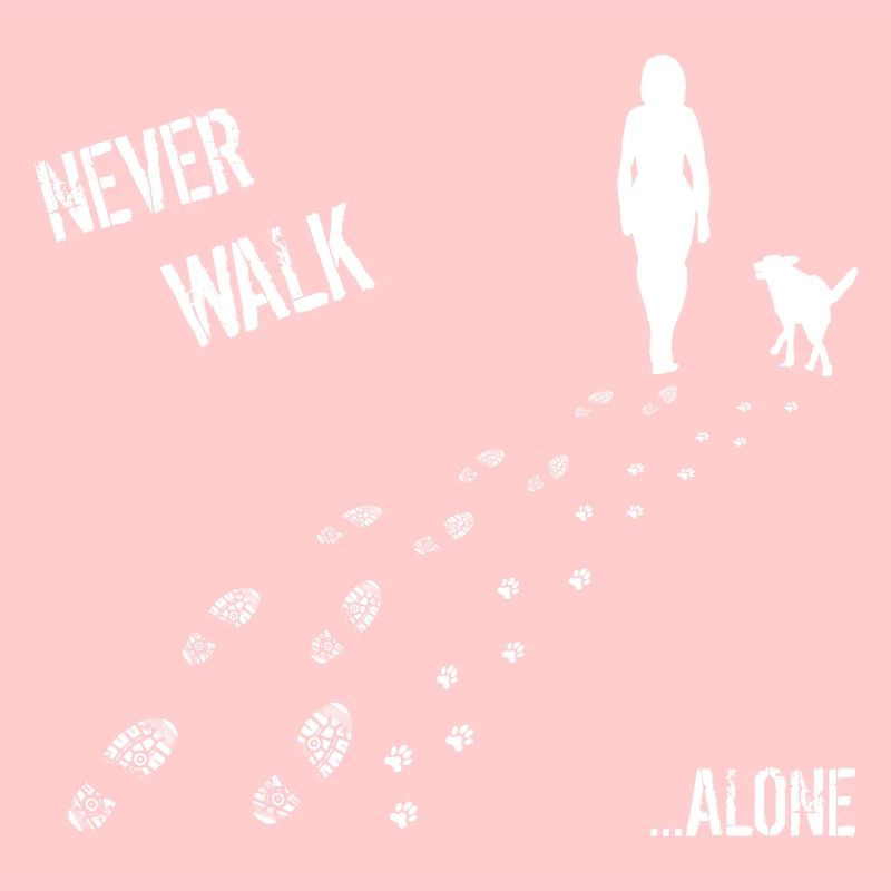 FRAU & HUND NEVER WALK ALONE
