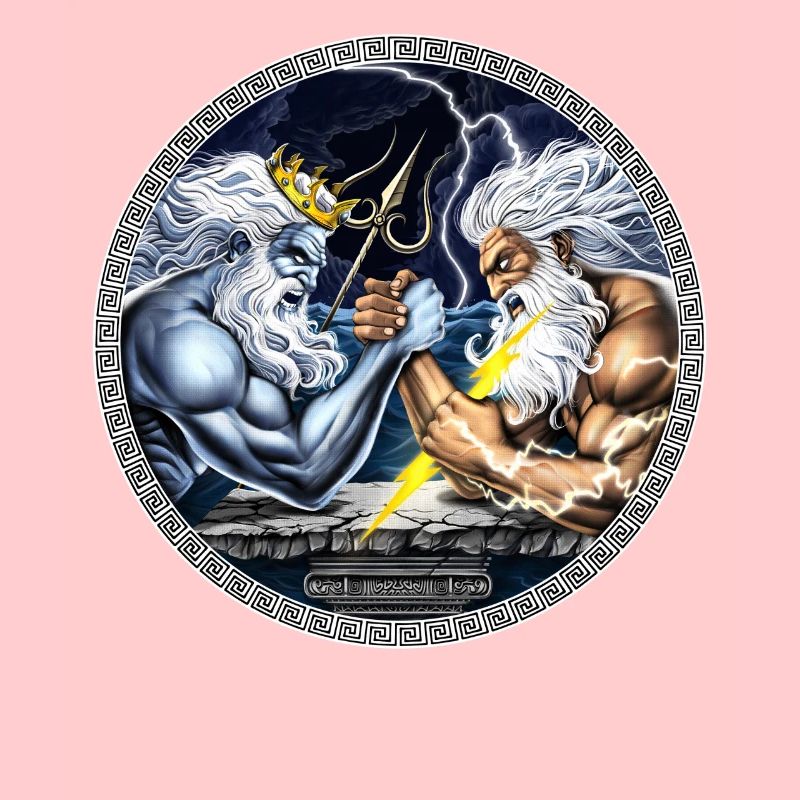 Zeus vs Poséidon Bras de fer