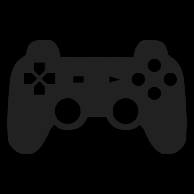 Schwarzer Spielkonsolen Controller Geschenk Idee