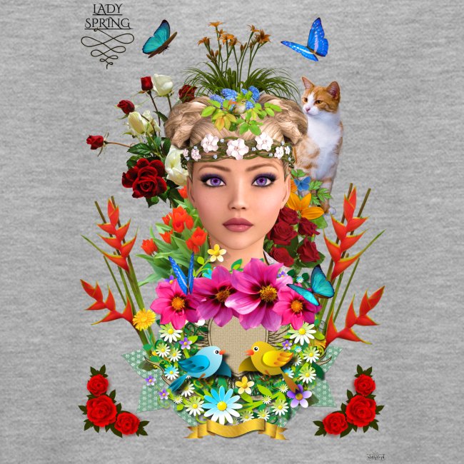 Lady spring -by- t-shirt chic et choc