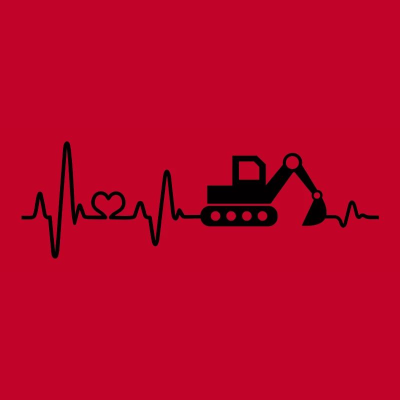 Excavator construction site construction worker excavator driver gift