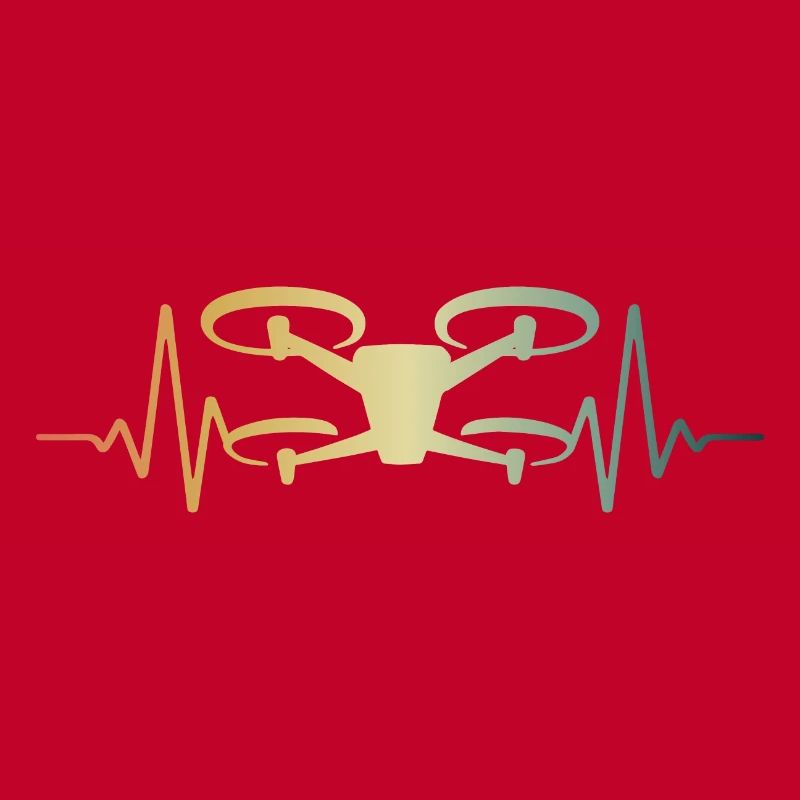 Heartbeat Drone Drones ECG Pulse