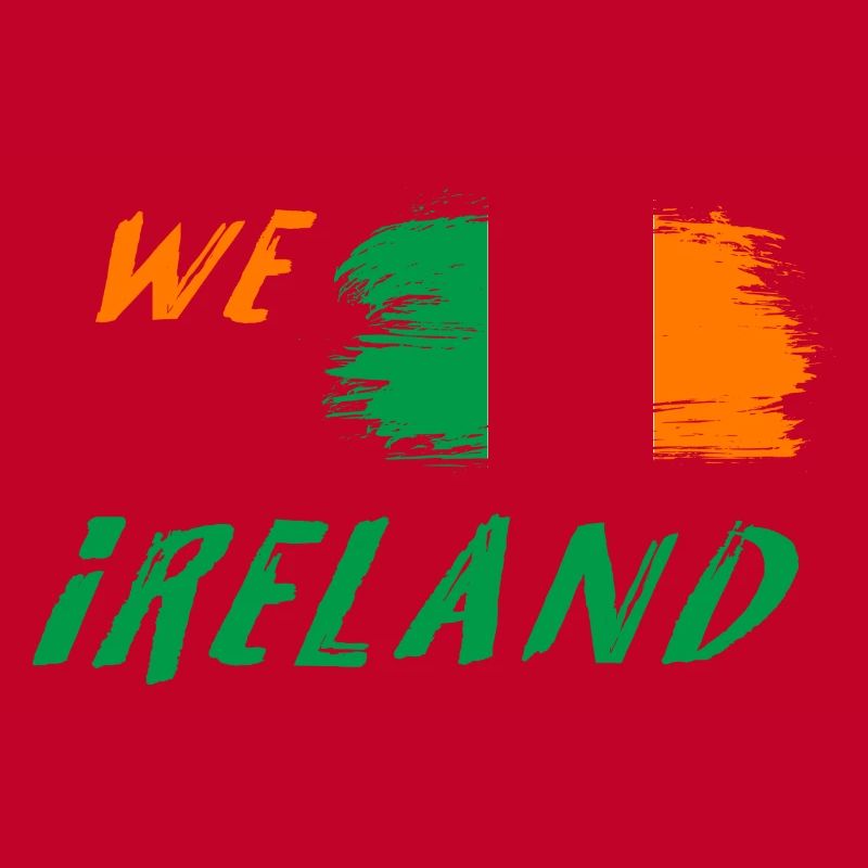Nous sommes la conception des drapeaux d'Irlande