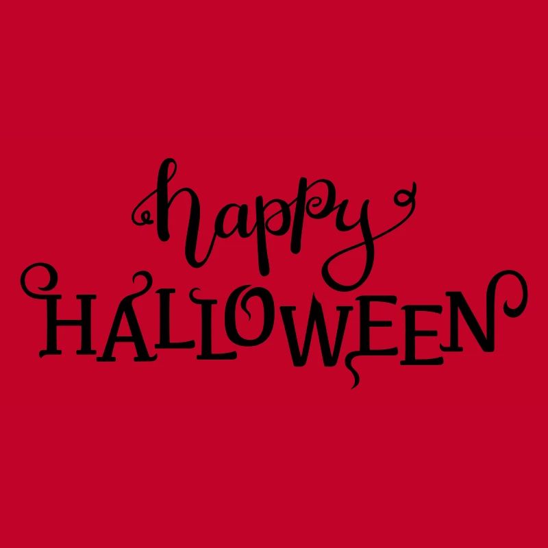 Joyeux lettrage d’halloween