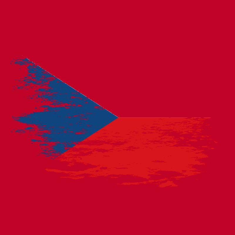 Drapeau de la République tchèque utilisé