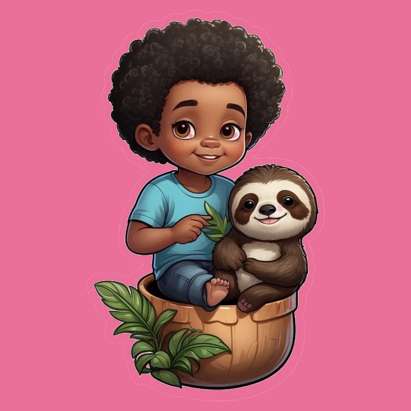 Child Sloth Gift Idea Gift Proposal