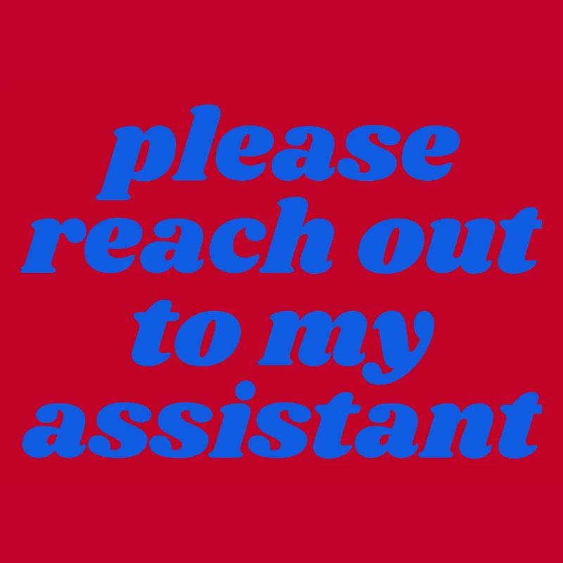 Merci de contacter mon assistant