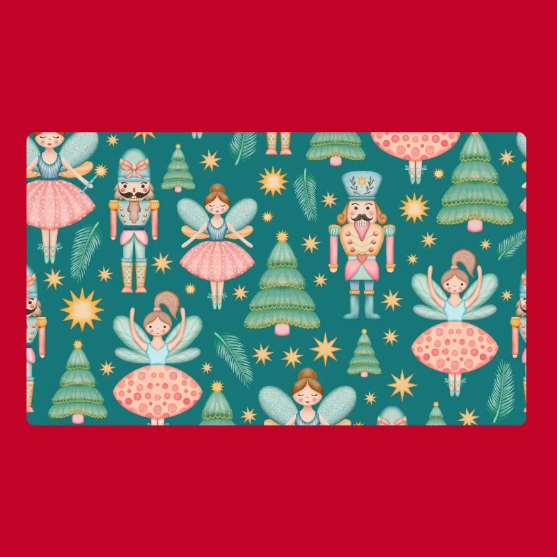 Whimsical Nutcracker Ballet Pattern