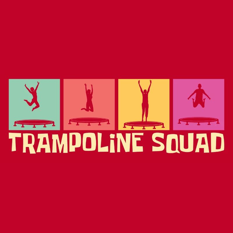 Trampoline Squad- Trampoline Geschenkidee