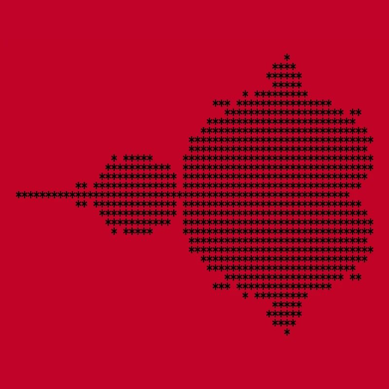 Mandelbrot Ascii - noir