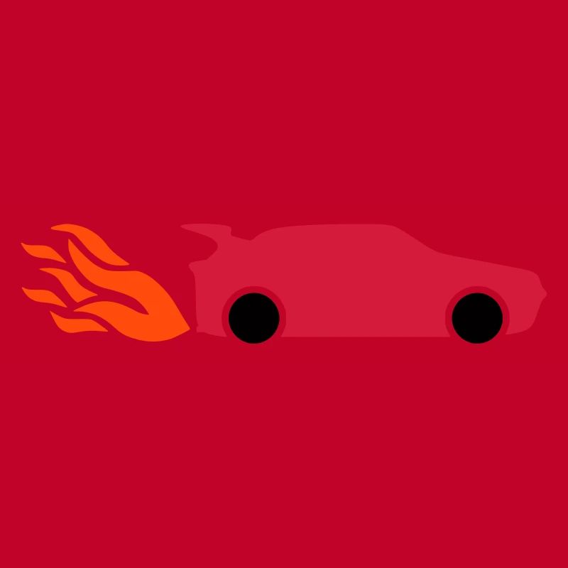★ Couleurs de conception modifiables ★ Flammes sur l'échappement