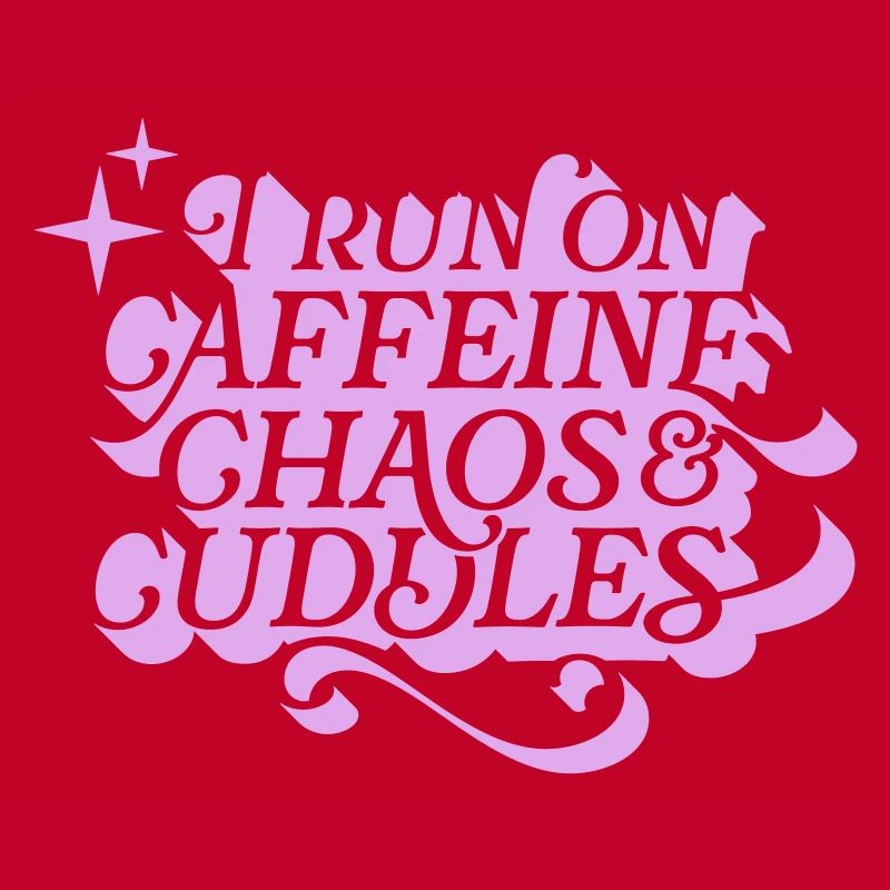 Caffeine Chaos Cuddles – Power Mode On