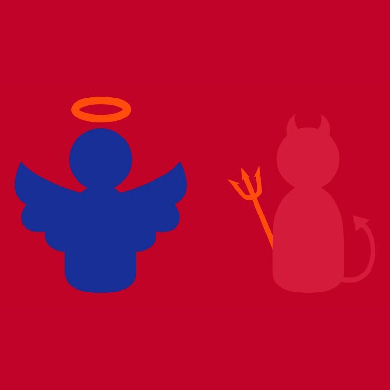 ★ Couleurs de conception modifiables ★ Anges et démons
