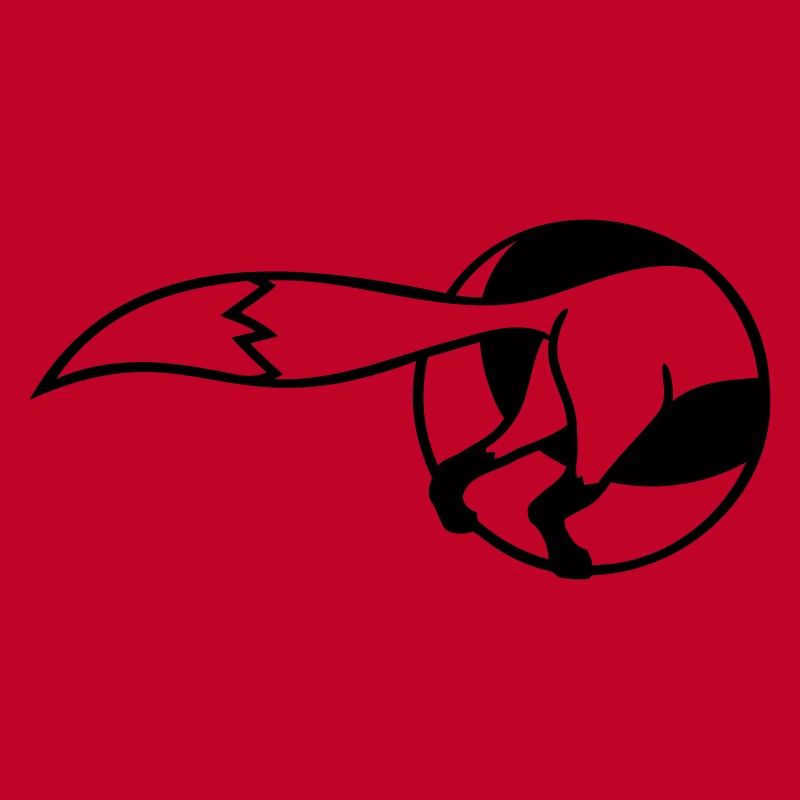 Fox Hole Buttocks Back Burrow Going In