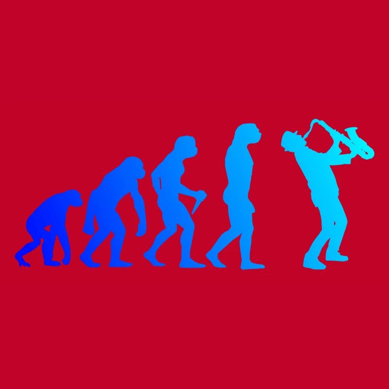 Saxophone Evolution Saxophonist Sax Men Boys