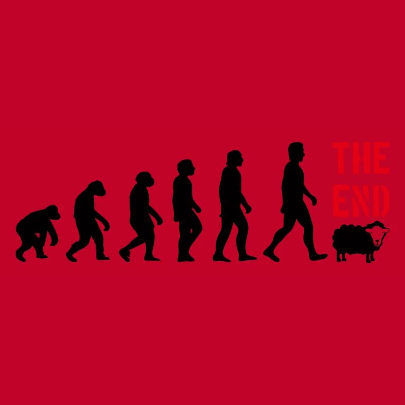 EVOLUTION HUMAN FUNNY FUNNY DARWIN