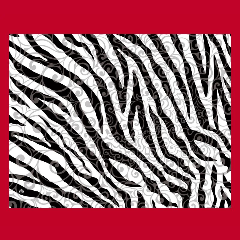 Swirly Zebra Pattern