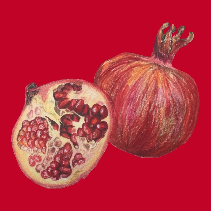 Cooking pomegranate fruit