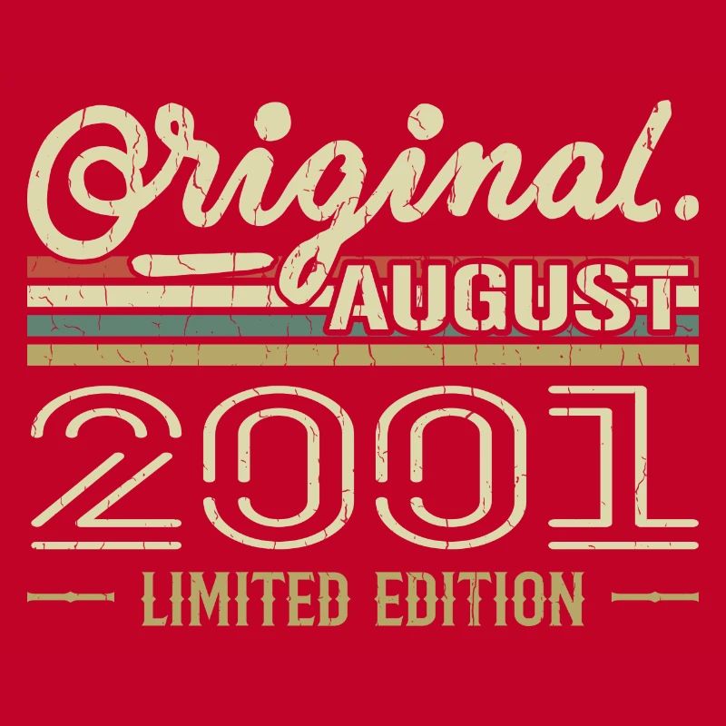 August 2001 Geburtstag August 2001 August 2001 Retro
