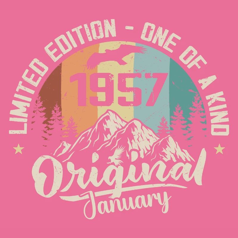 January 1957 Original 68th Birthday Gift