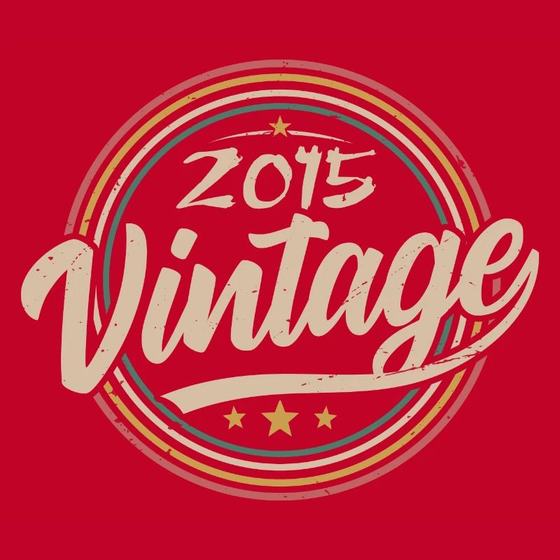 2015 Vintage 2015 Geburtstagsgeschenk - Retro Stil 2015