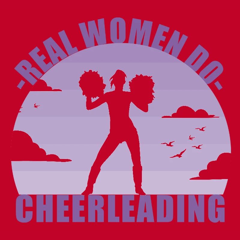 Cheerleading Cheerleader Mädchen Pompons Geschenk