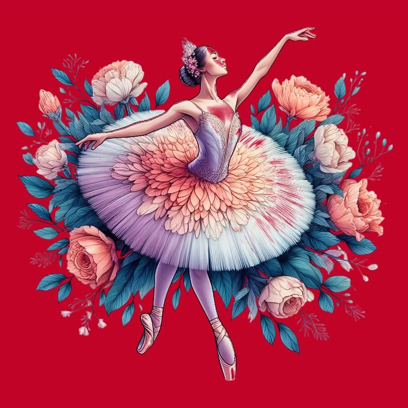 Danseuse de ballet avec tutu