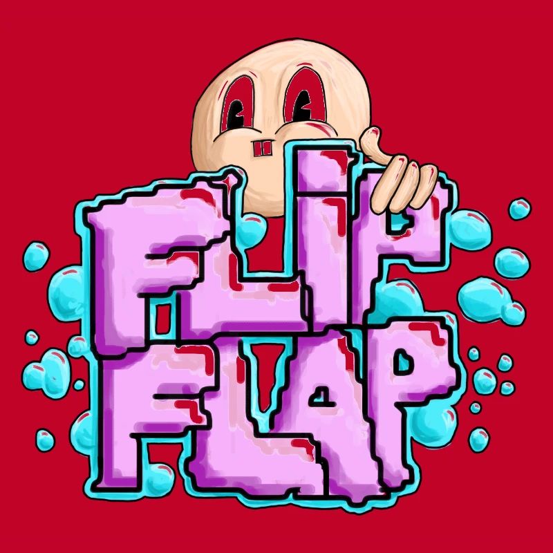 Fun Graffiti Bubble Flip