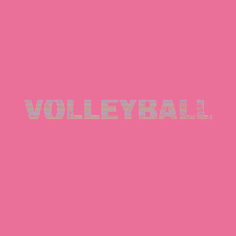 Volleyball player attacker ball gift
