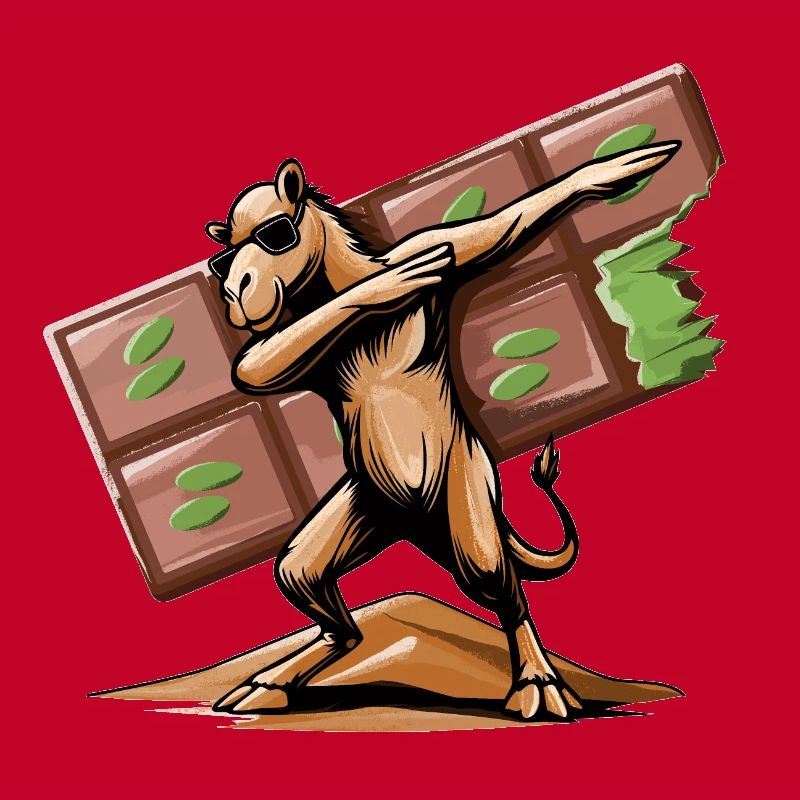 Dabbing Dromadary & Chocolat de Dubaï