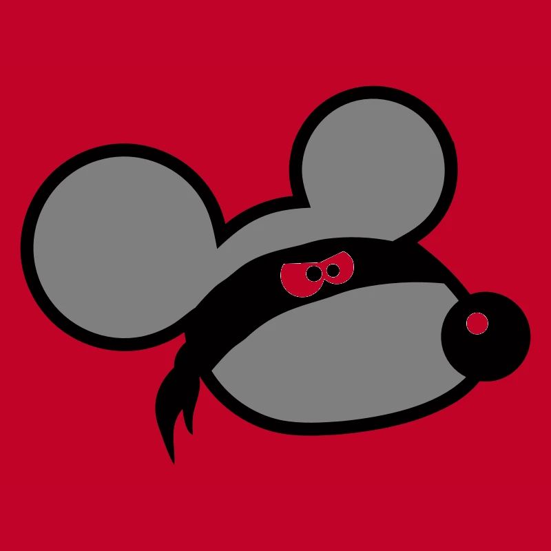 Mouse Evil Robber Ninja Raid Thief Cloth Eyes