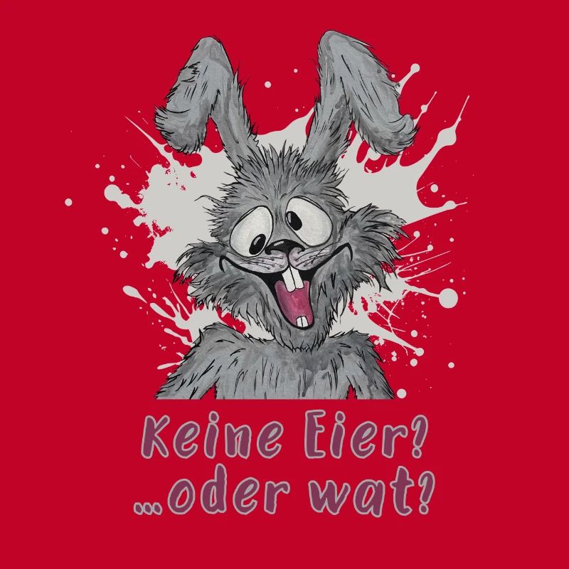 Keine Eier?….oder wat? Osterhase statement