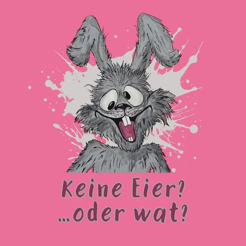 Keine Eier?….oder wat? Osterhase statement
