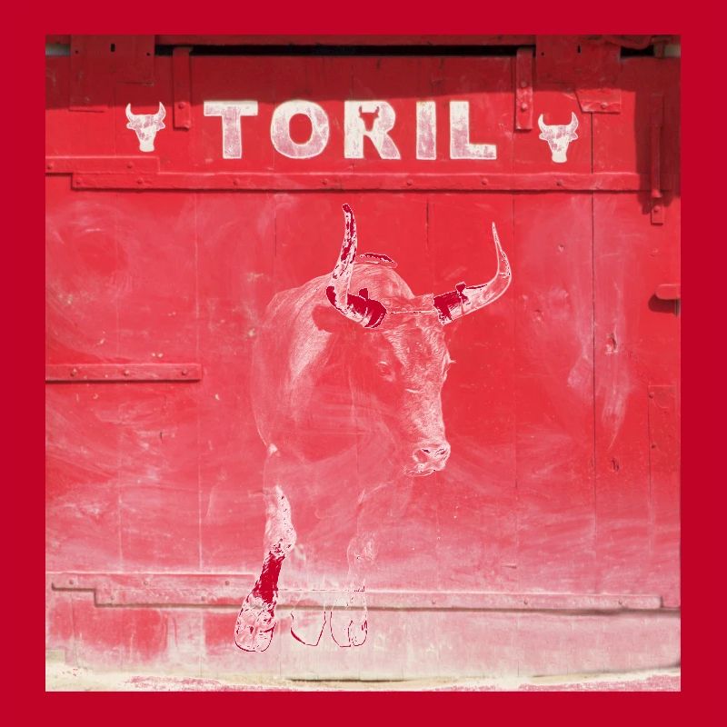 Taureau devant le Toril Camargue Modifier