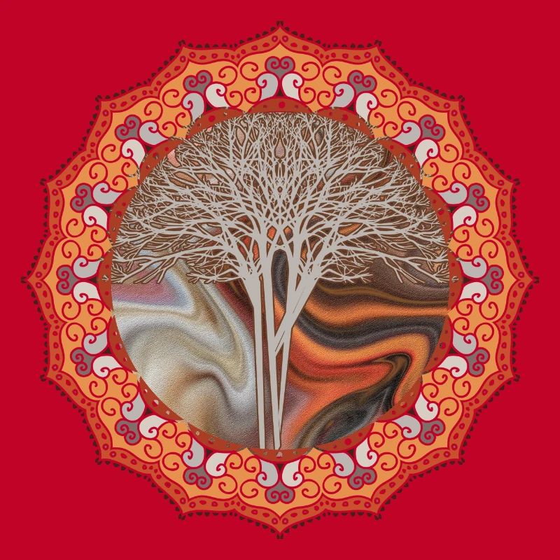 Mandala Baum Geschenkidee