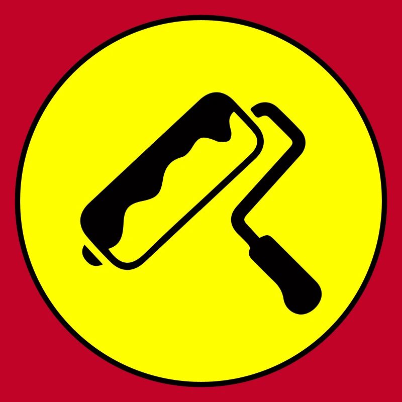 Painter Silhouette icon