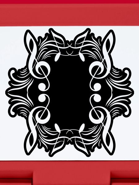 Music notes symbol music
